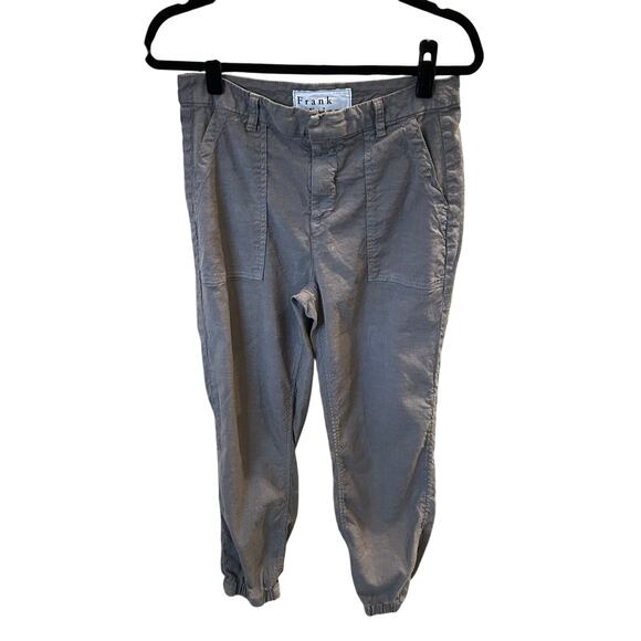 Frank & Eileen Jameson Utility Jogger Pants Grey Cotton...